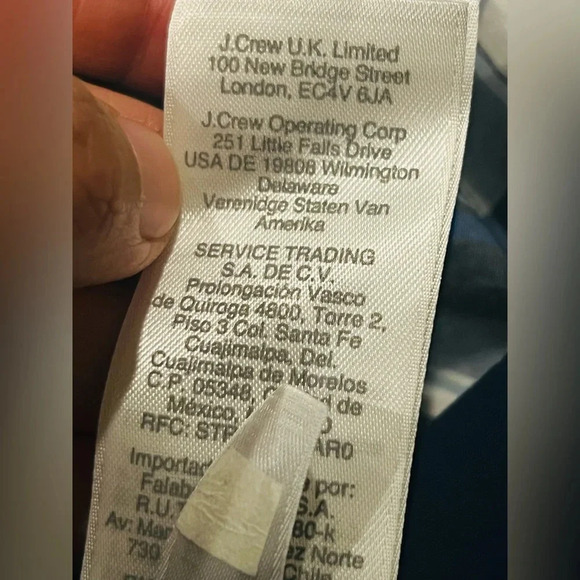 J.Crew men’s Flex Washed Classic Fit Button Up Dress Shirt size L - Picture 7 of 9